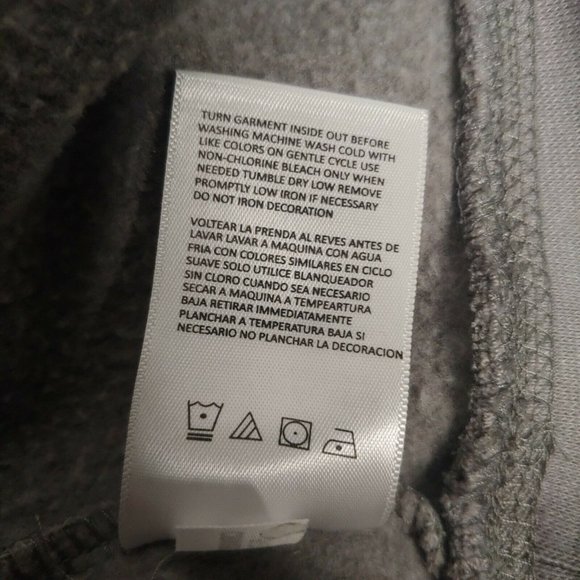 Champion WVU Men's L West Virginia Mountaineers Sweatshirt Crew Neck Gray EUC - Picture 7 of 8